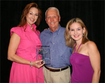 Shanyn Vallon, Sugar Land Mayor Jimmy Thompson and Dorothy Kowalczyk